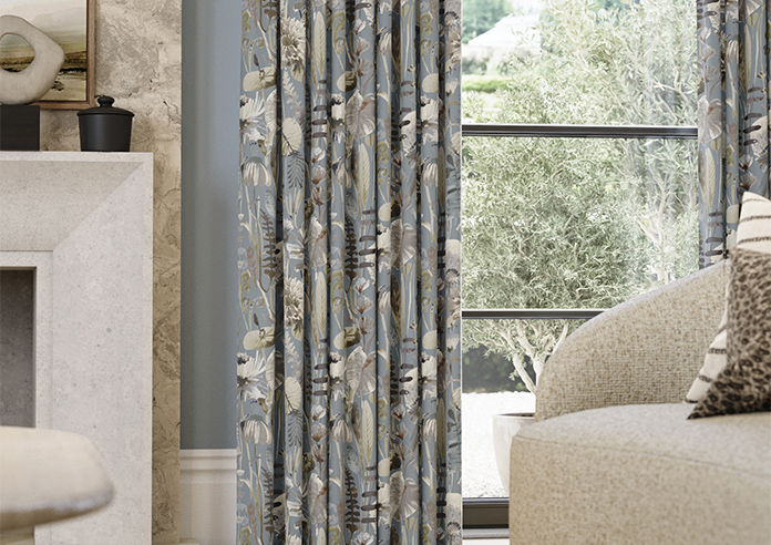 Zebedee, Shale - Made to Measure Curtains - Image 5